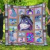 Winnie The Pooh  Eeyore Quilt Blanket Quilt Blanket